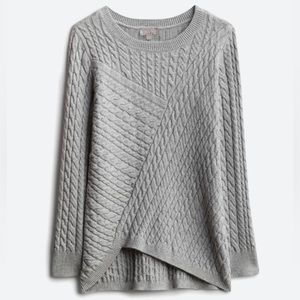 Stitch Fix Evolution by Cyrus Aneesa Asymmetric Hem Sweater XL